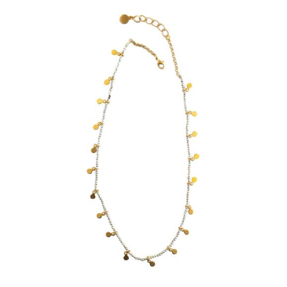 NEW CATHERINE PAGE james short necklace in gold pyrite - Picture 1 of 2